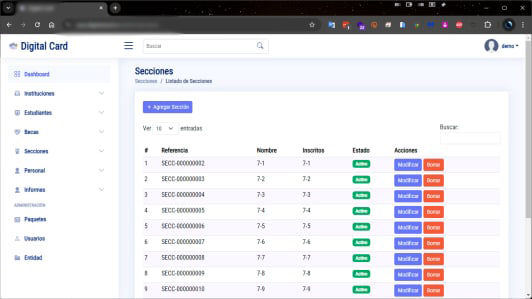 Digital Card • Identificación Digital